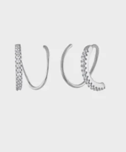 Crystal Twist Øreringe