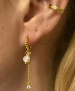 Malou Pearl Øreringe