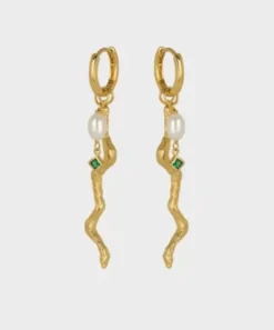 Perola Verde Øreringe