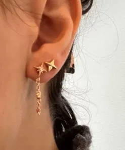 Polaris Chain Øreringe